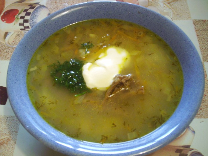 Рассольник ленинградский
