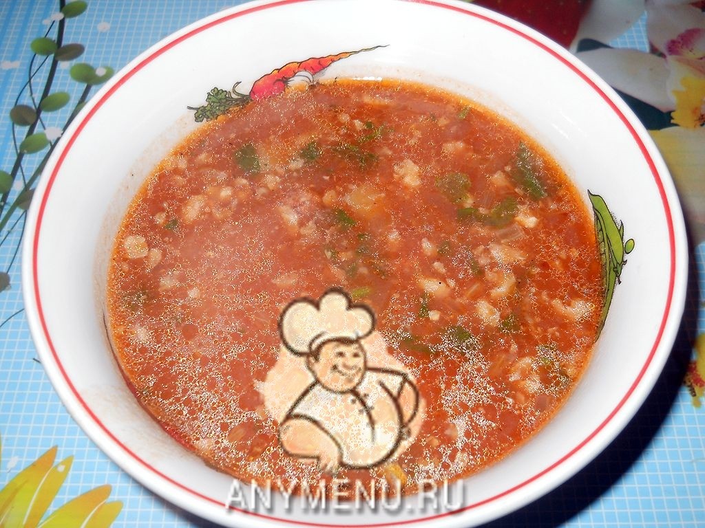рецепт харчо с пшеном рецепт харчо с пшеном