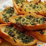 Гренки с ароматом чеснока