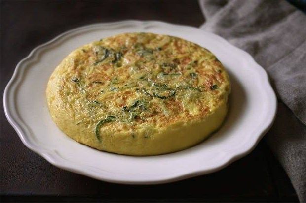 Испанская тортилья с кабачками