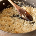 Рис с чесноком и черным кунжутом2