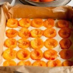 Бисквитный абрикосовый пирог1