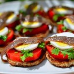 Гренки с анчоусами