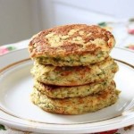Картофельно-сырные оладьи с укропом