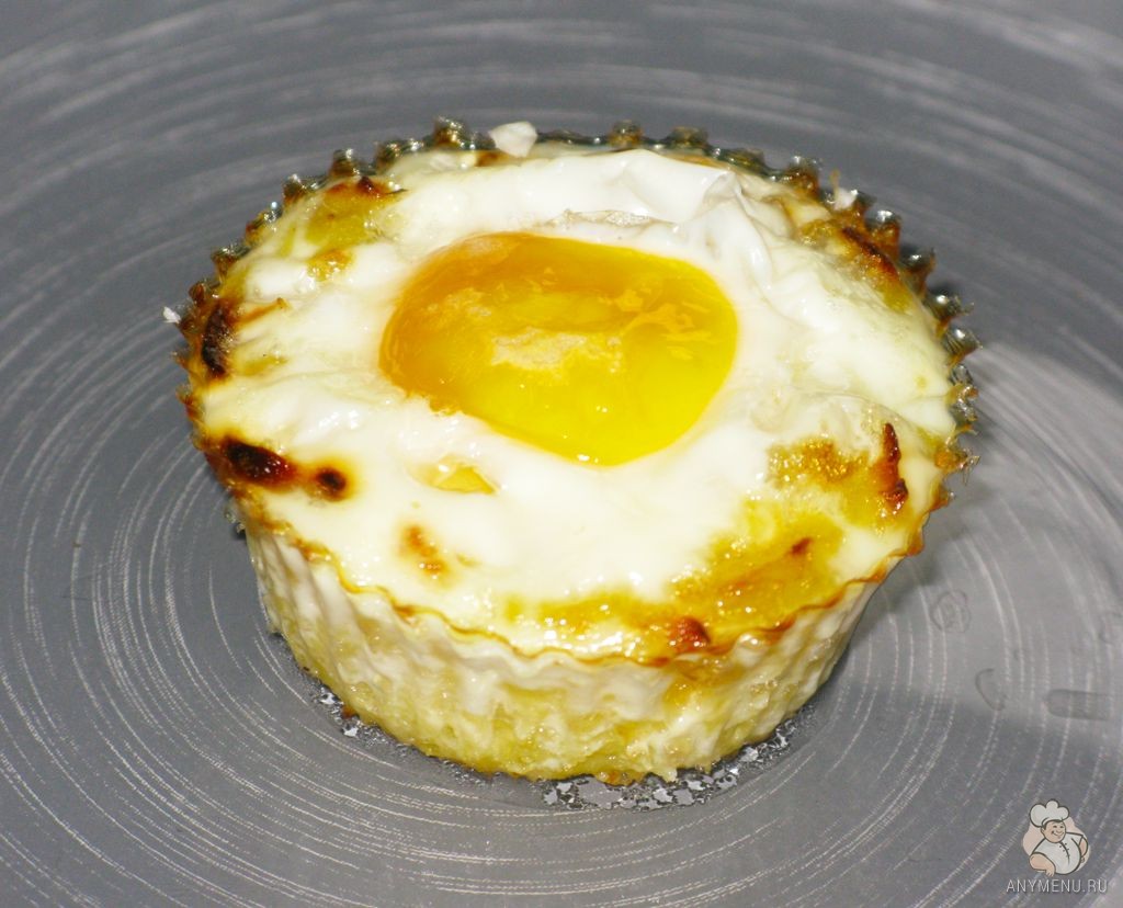 Картофельные корзинки с яичницей-глазуньей  (1)