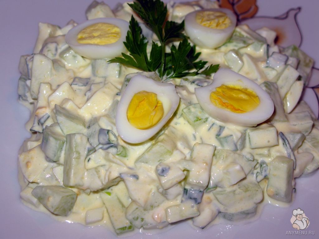 Салат из зеленого лука  (5)