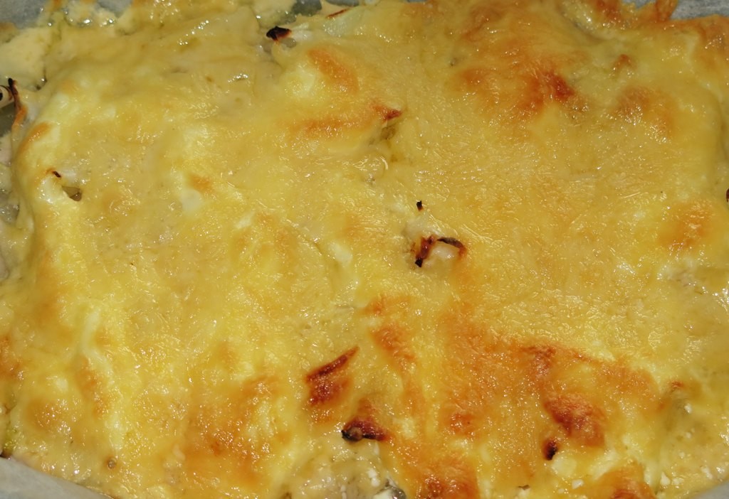 Запеченное куриное филе с луком и сыром (9)