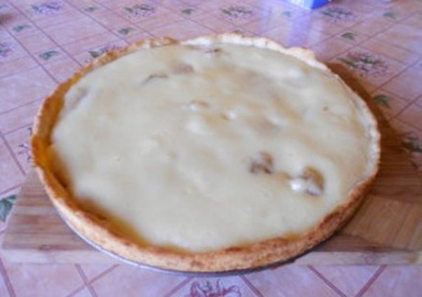 Очень нежный пирог с бананами7